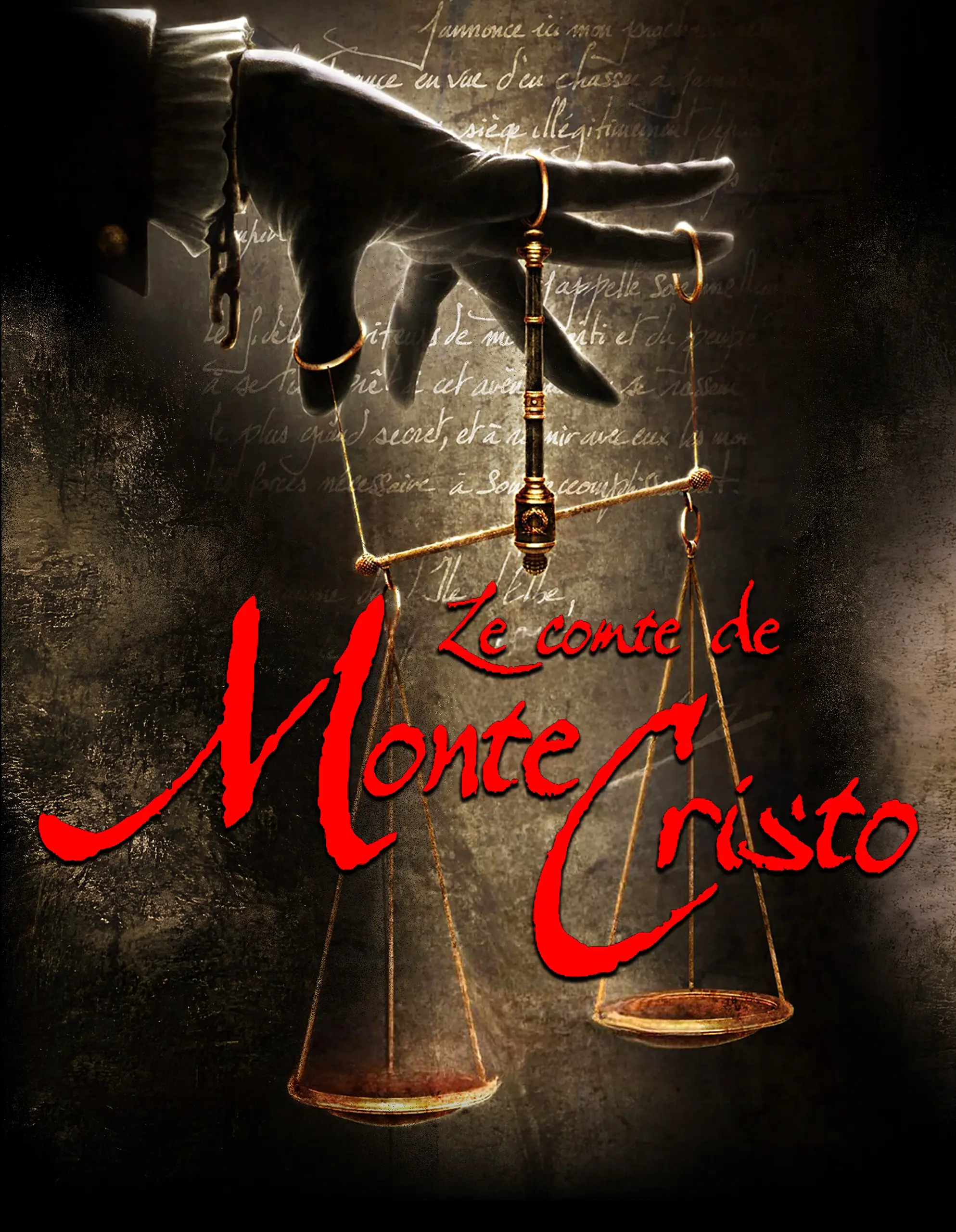 Affiche du spectacle Le Comte de Monte Cristo en tournée